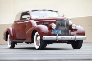 Cadillac Series 75 V8 Convertible Coupe 1938 года